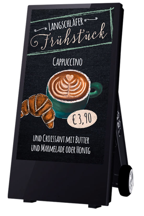 Einseitiger-Kundenstopper-mit-Akku