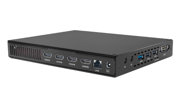 Multi Media Player (mit 4 HDMI Ausgängen)