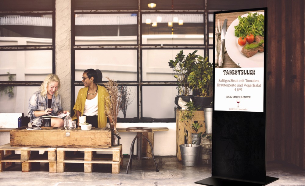 Girls Friends Talking Smiling Outdoors Concept